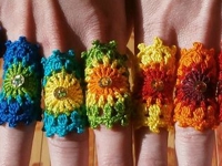 flickr babukatorium Crochet Mandala Rings